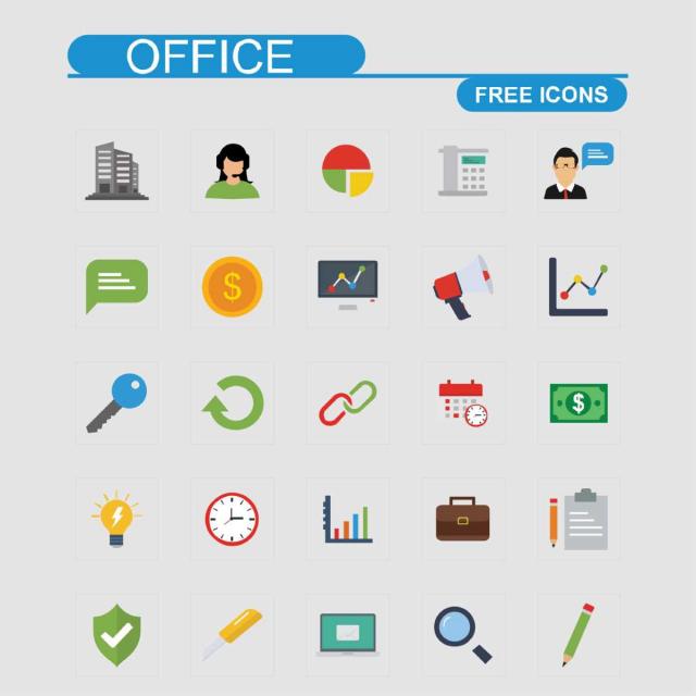 640x640 Office Icon Png, Vector, And Clipart With Transparent