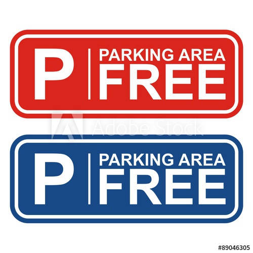 500x500 Free Area Parking Icon Free Parking Sign With Parking Symbol