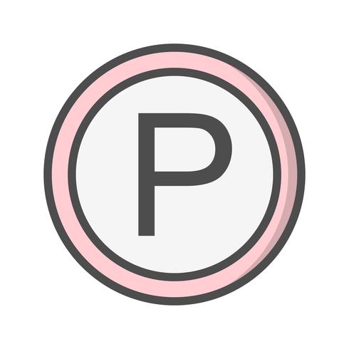 490x490 Vector Parking Icon