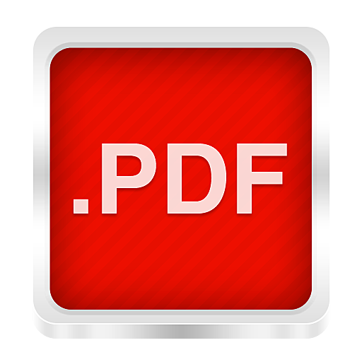 512x512 Pdf Icon Boxed Metal Icons