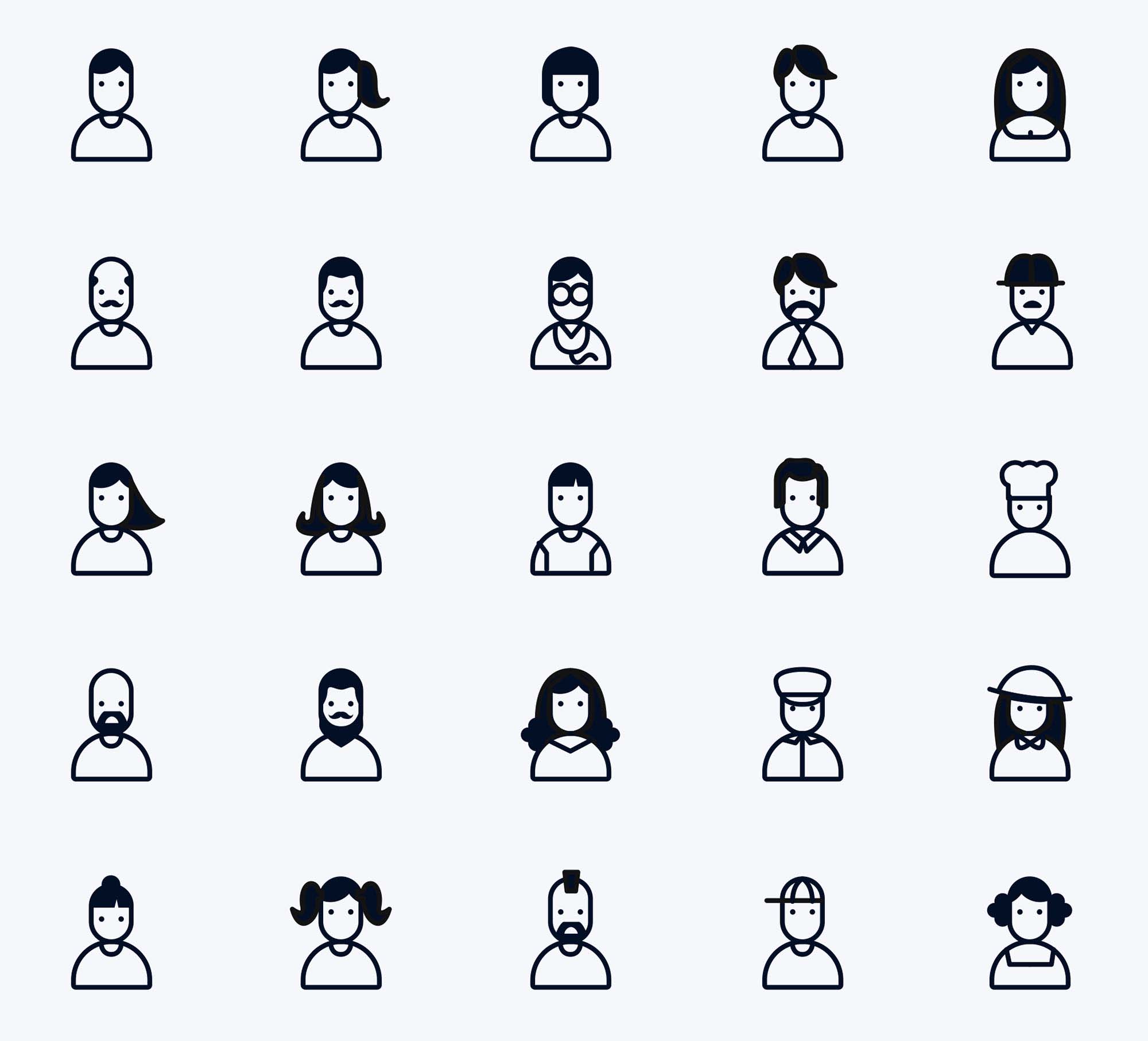 2000x1814 Free People User Icons