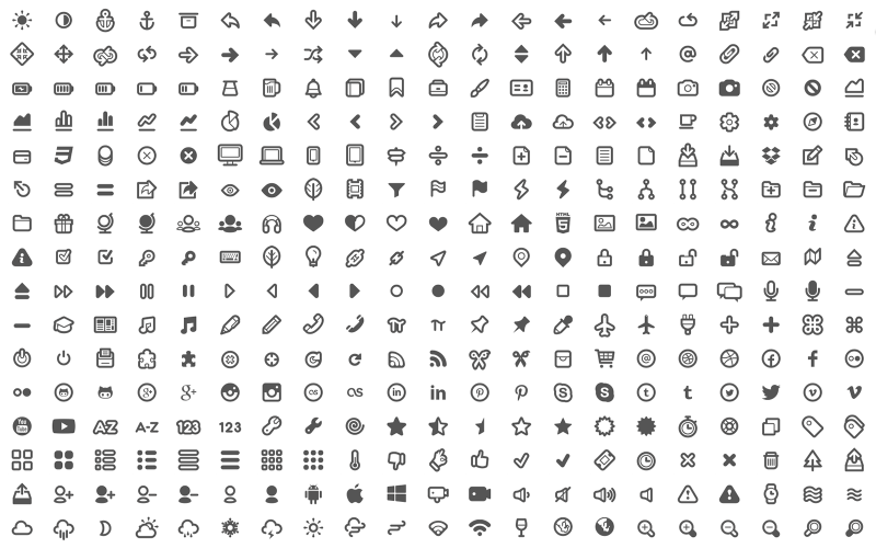 800x500 Free Web Icons