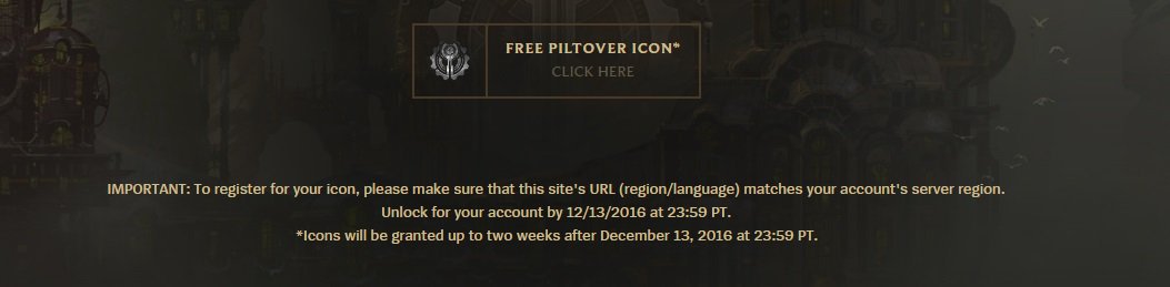 1053x259 Moobeat On Twitter Remember To Snag Your Free Piltover Summoner