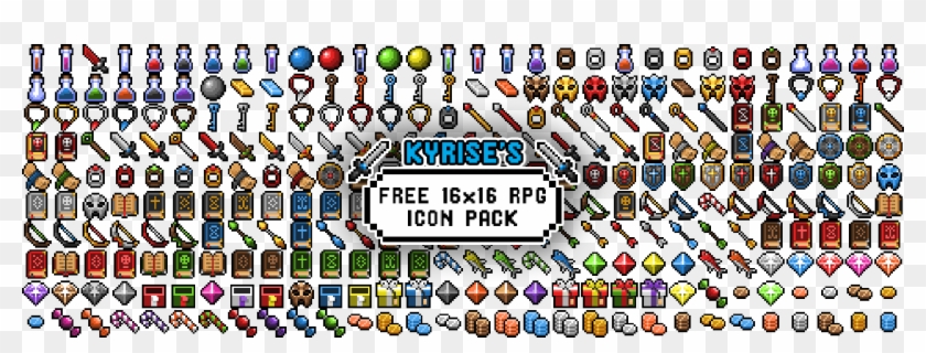 840x320 Kyrise's Free Rpg Icon Pack