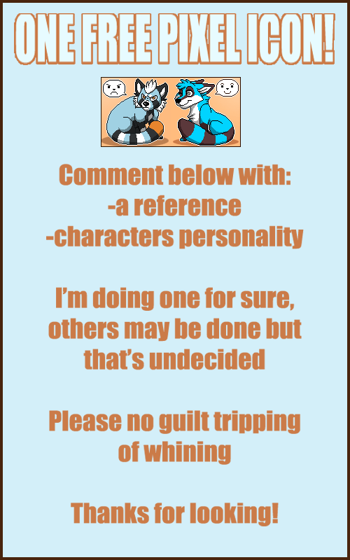 500x800 One Free Pixel Icon