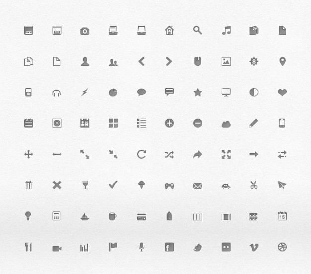 626x551 Web Design Pixel Icons Free Download