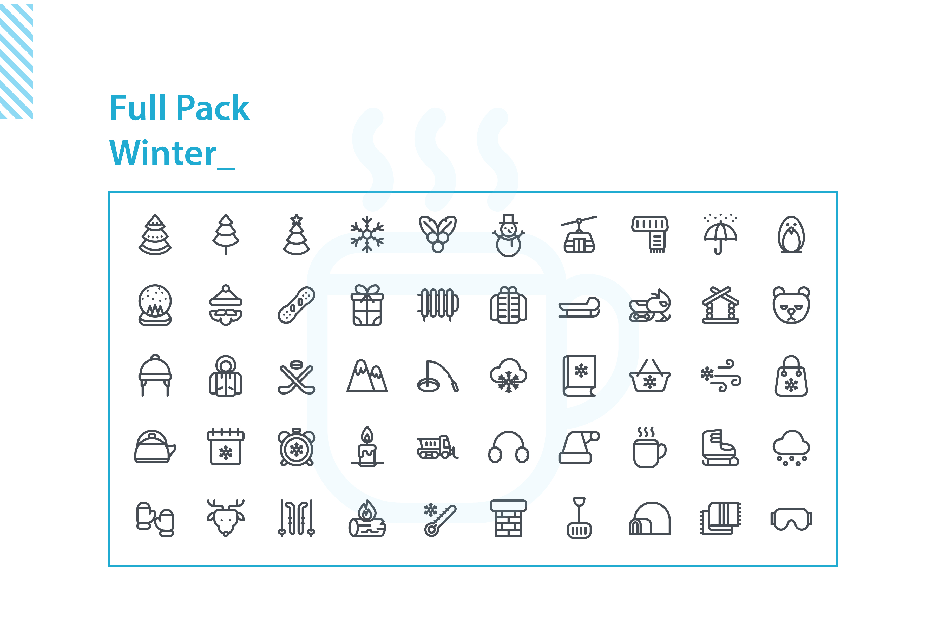 3640x2428 Winter Perfect Pixel Icon Set Free Icons, Vectors