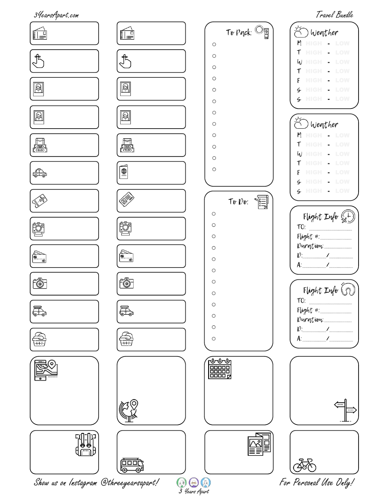 1236x1600 Vacation Sticker Bundle