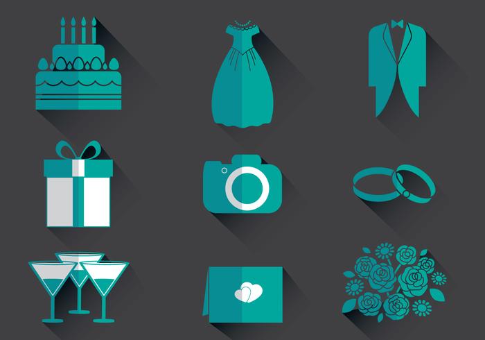 700x490 Wedding Planner Icon Vectors