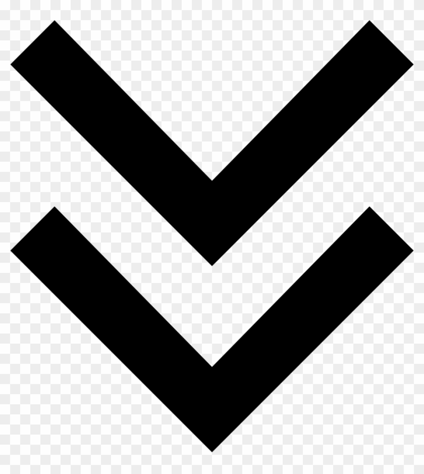 840x938 Double Chevron Down Png Icon Free Download