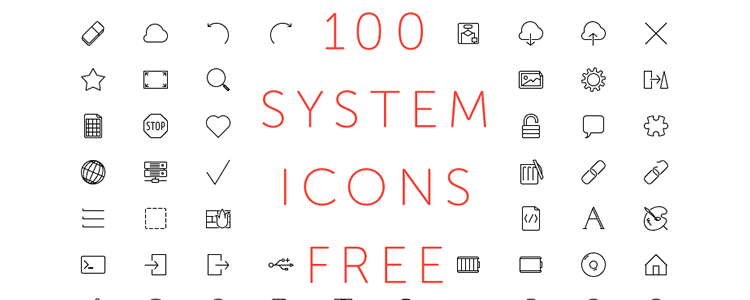 750x300 Top Free Icon Sets