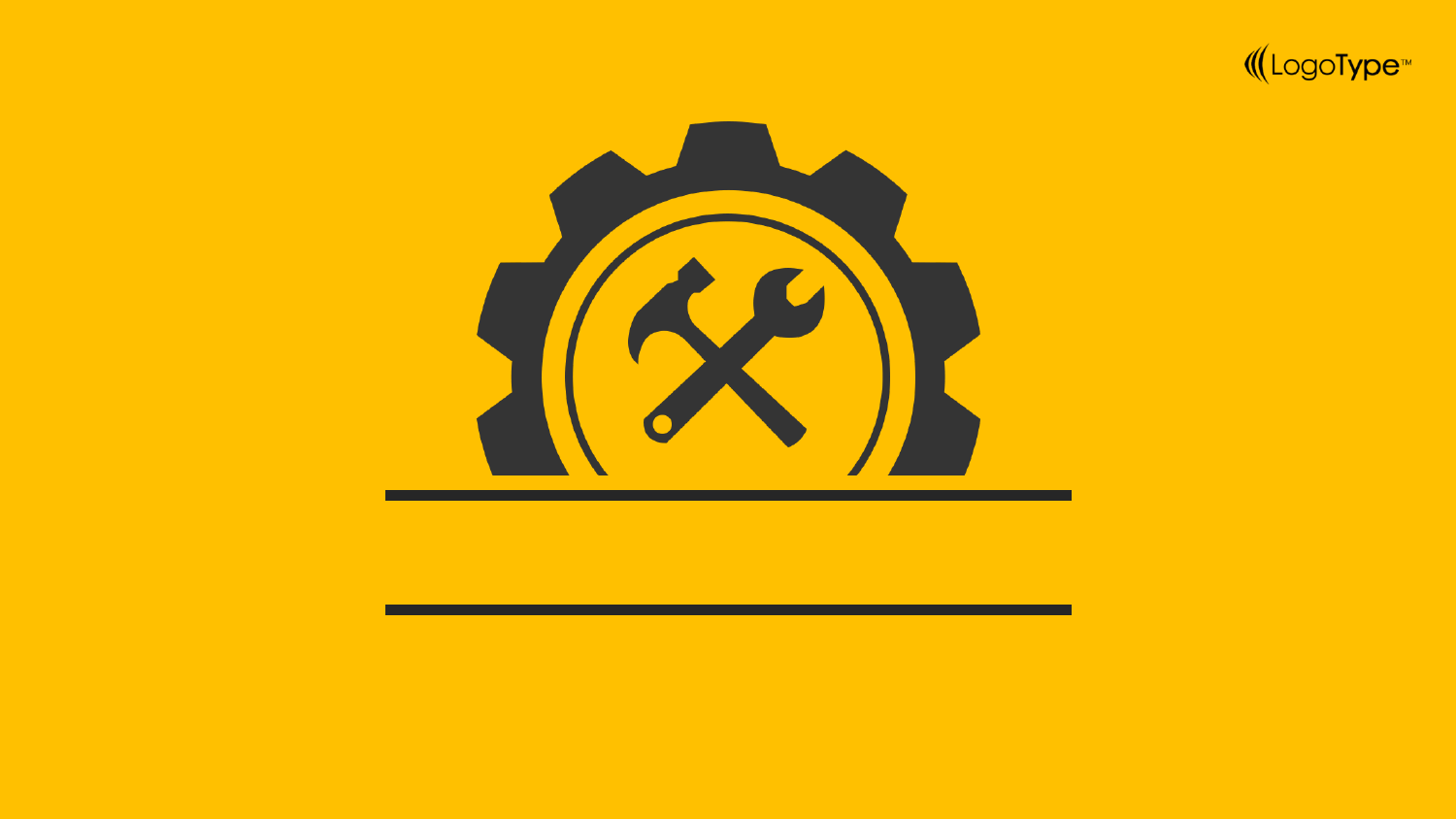 1500x844 Ppt Free Gear Icon Graphic Powerpoint Template