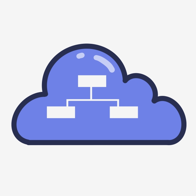 640x640 Ppt Cloud Information Link Icon Png Free Map, Ppt Icon, Network