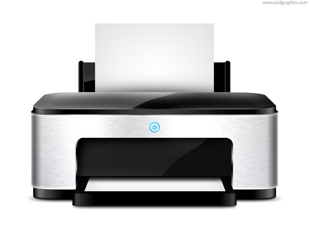 610x458 Free Printer Icon