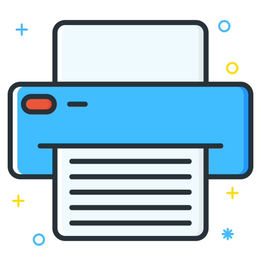 512x512 Print, Printer Icon Free Of Free Job Seeker