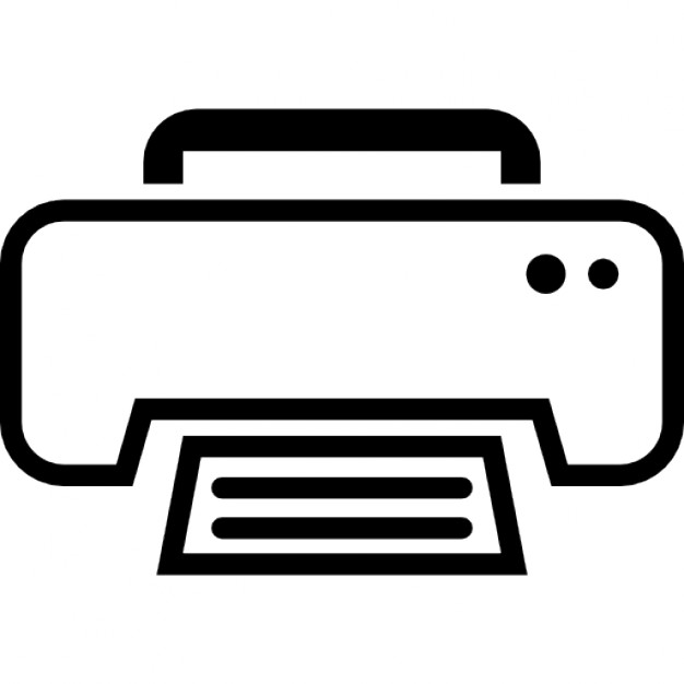 626x626 Print Icon Free