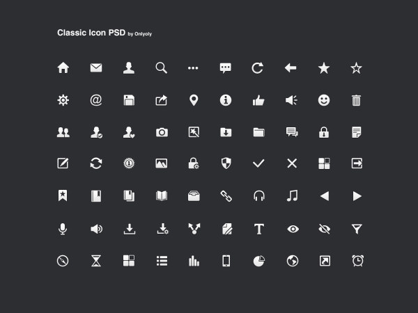 Classic Icons Set Free Download 600x450 Classic Icons Set Free Download