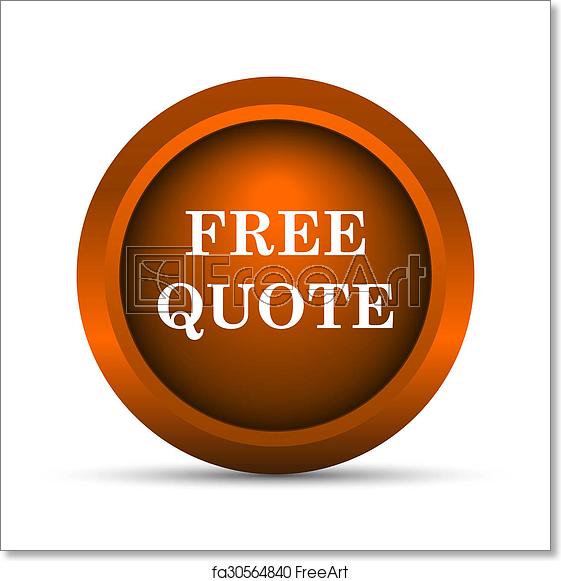561x581 Free Art Print Of Free Quote Icon Free Quote Icon Internet