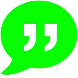 256x256 Free Lime Quote Icon