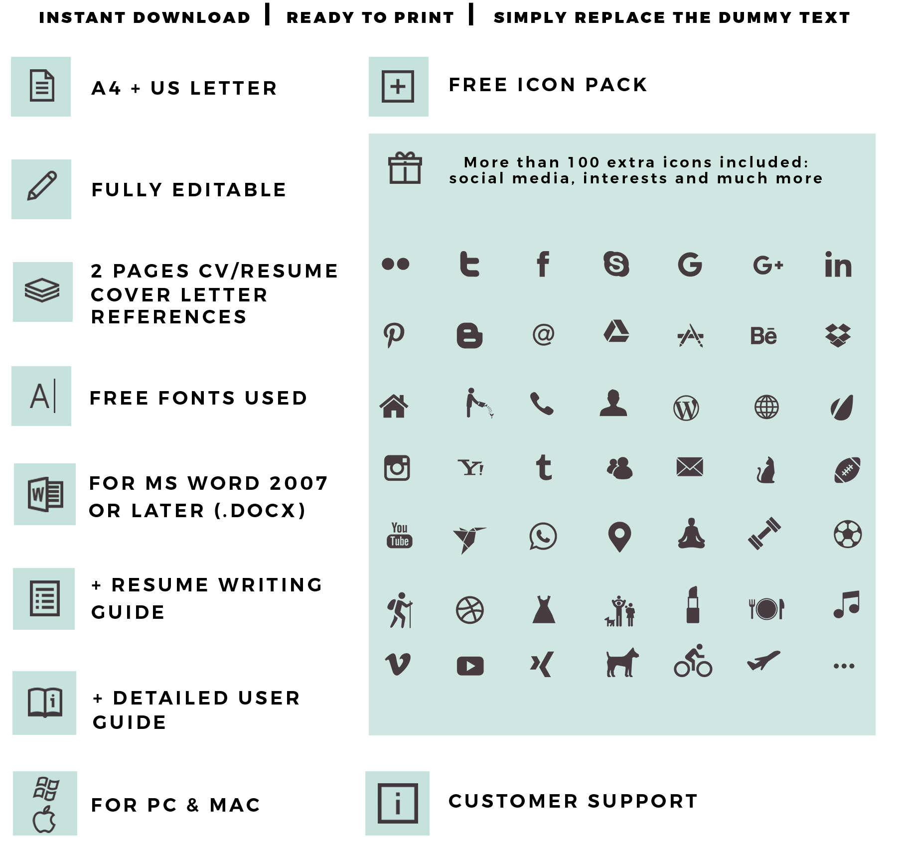 1800x1700 Free Resume Icons For Word Clipart Images Gallery For Free