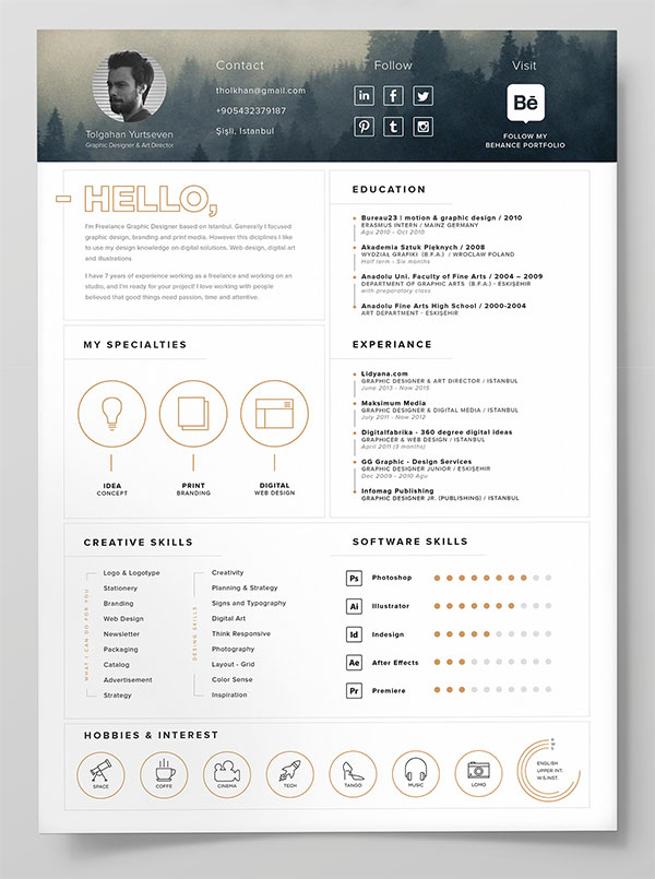 600x805 Best Free Resume