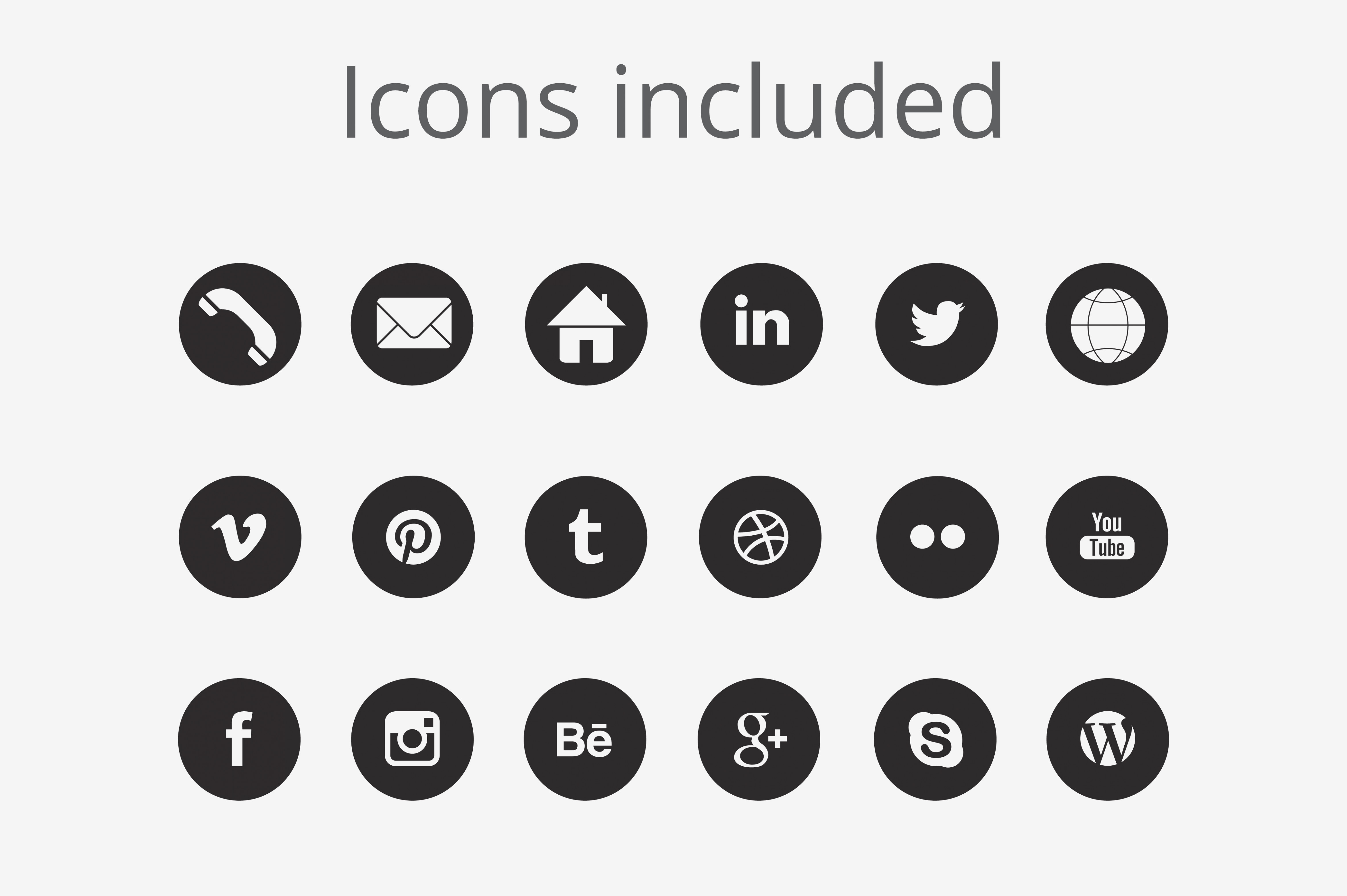 Linkedin Black Icon