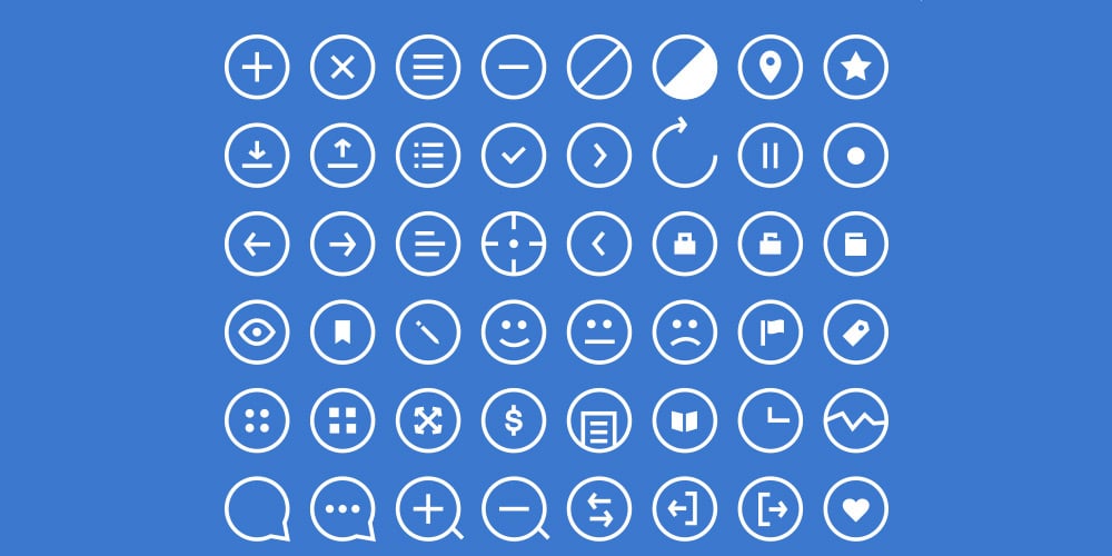1000x500 Round Up Of Best Free Icon Sets Free Icons Css Author