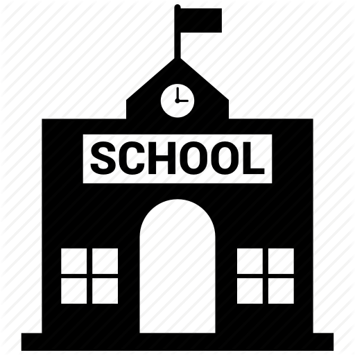 512x512 Building, Education Building, School, School Buil Icon