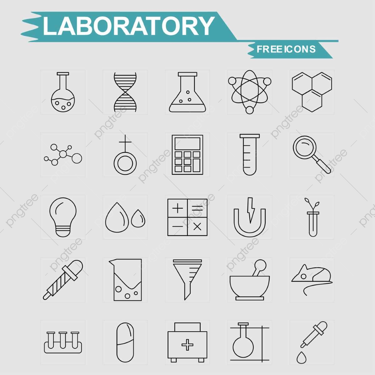 1200x1200 Science Icons Set Vector, Science, Icons, Icon Png And Vector