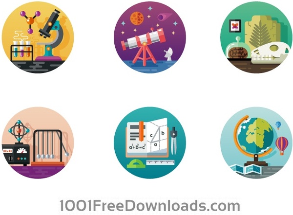 600x442 Science Icon Pack Free Vector In Encapsulated Postscript