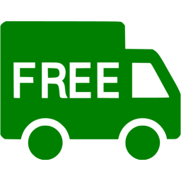 256x256 Green Free Shipping Icon
