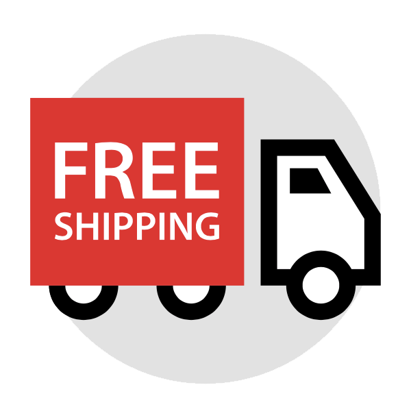 600x600 Free Shipping Icon