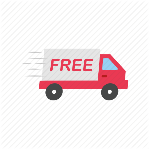 512x512 Delivery, Delivery Truck, Free, Free Shipping Icon