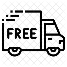 256x256 Free Shipping Icon Of Line Style