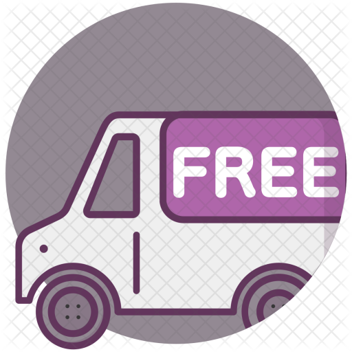 512x512 Free, Delivery, Truck, Transport, Package Icon Of Colored Outline