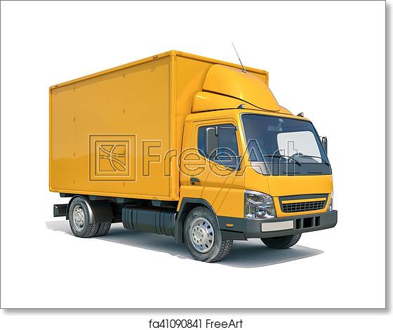 560x470 Free Art Print Of Delivery Truck Icon Postal Truck Illustrates