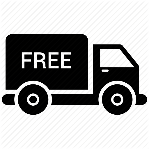 512x512 Courier, Delivery, Express, Fast, Free, Shipping, Truck Icon