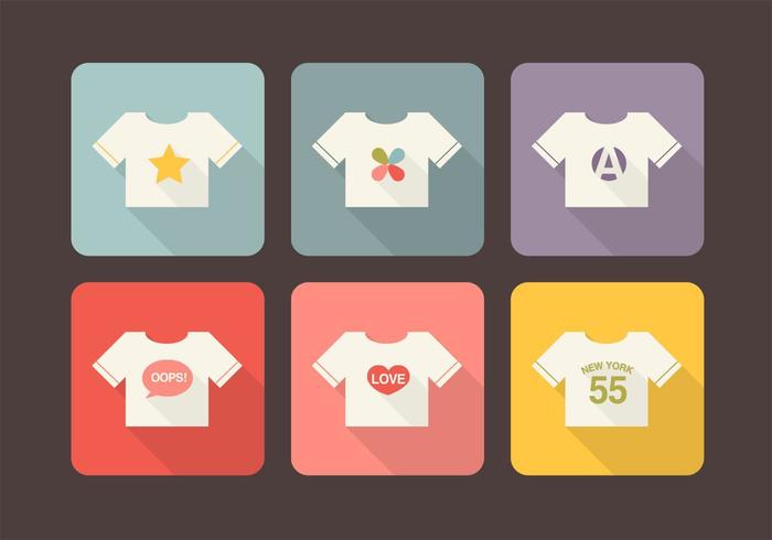 T Shirt Design Long Shadow Icons Vector Pack 700x490 T Shirt Design Long Shadow Icons Vector Pack