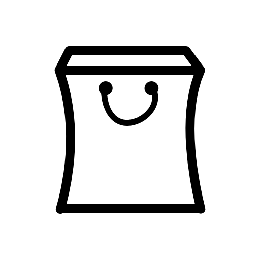 512x512 Shopping Bag With Handle Variant Free Vector Icons Designed