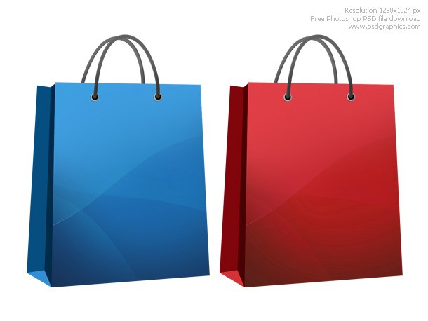 610x458 Free Shopping Bag Icon Files, Vectors Graphics