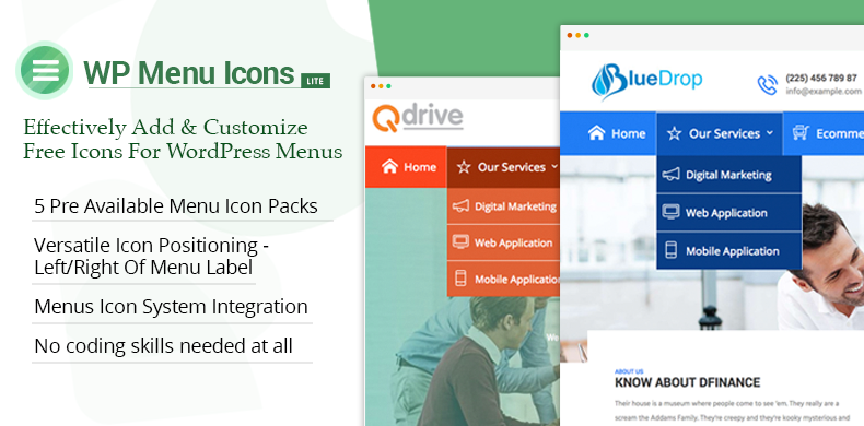 Effectively Add And Customize Free Icons For Wordpress Menus 790x390 Effectively Add And Customize Free Icons For Wordpress Menus