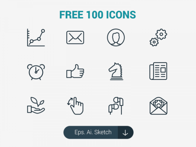 640x480 Six Free Vector Icon Packs + More! Creative