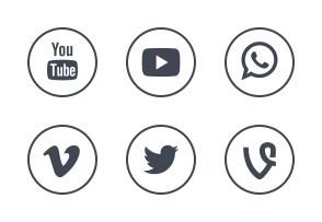 294x203 Social Media Icons