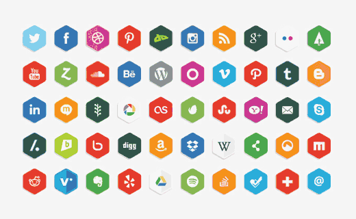 Best Free Social Media Icon Sets For Wordpress 520x320 Best Free Social Media Icon Sets For Wordpress
