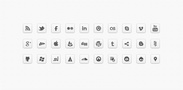 Sets Of Beautiful, Clean, Simple, And Crisp Social Media Icons 632x312 Sets Of Beautiful, Clean, Simple, And Crisp Social Media Icons