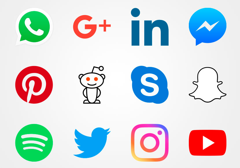 830x580 Free Social Media Icons Vectors Icon Packs