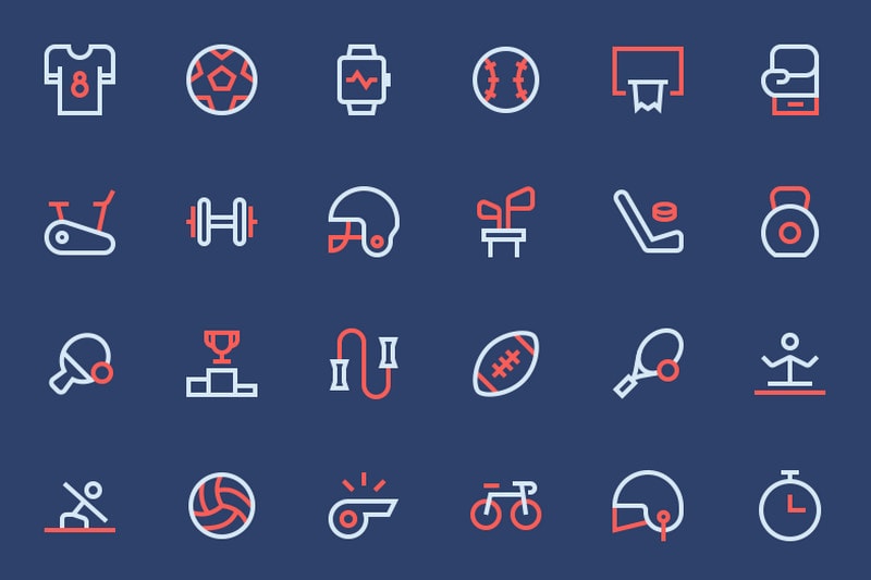 Free Sport Icons And New Examples 800x533 Free Sport Icons And New Examples