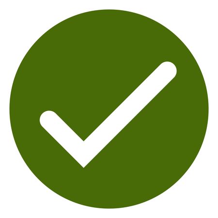 450x450 Vector Illustration Of Tick Icon In Green Freestock Icons