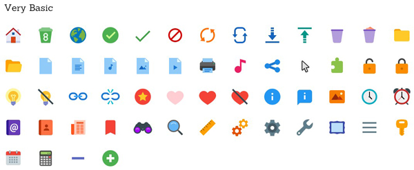 600x247 Free Download Free Flat Color Icons