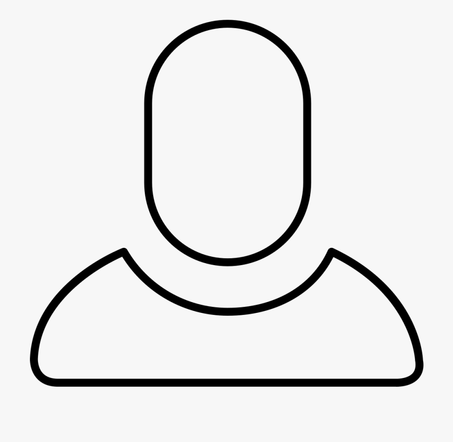 920x897 Person Outline Icon Free Download